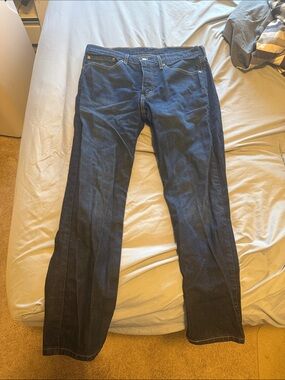 Levi's Dark Blue Straight-Leg Jeans